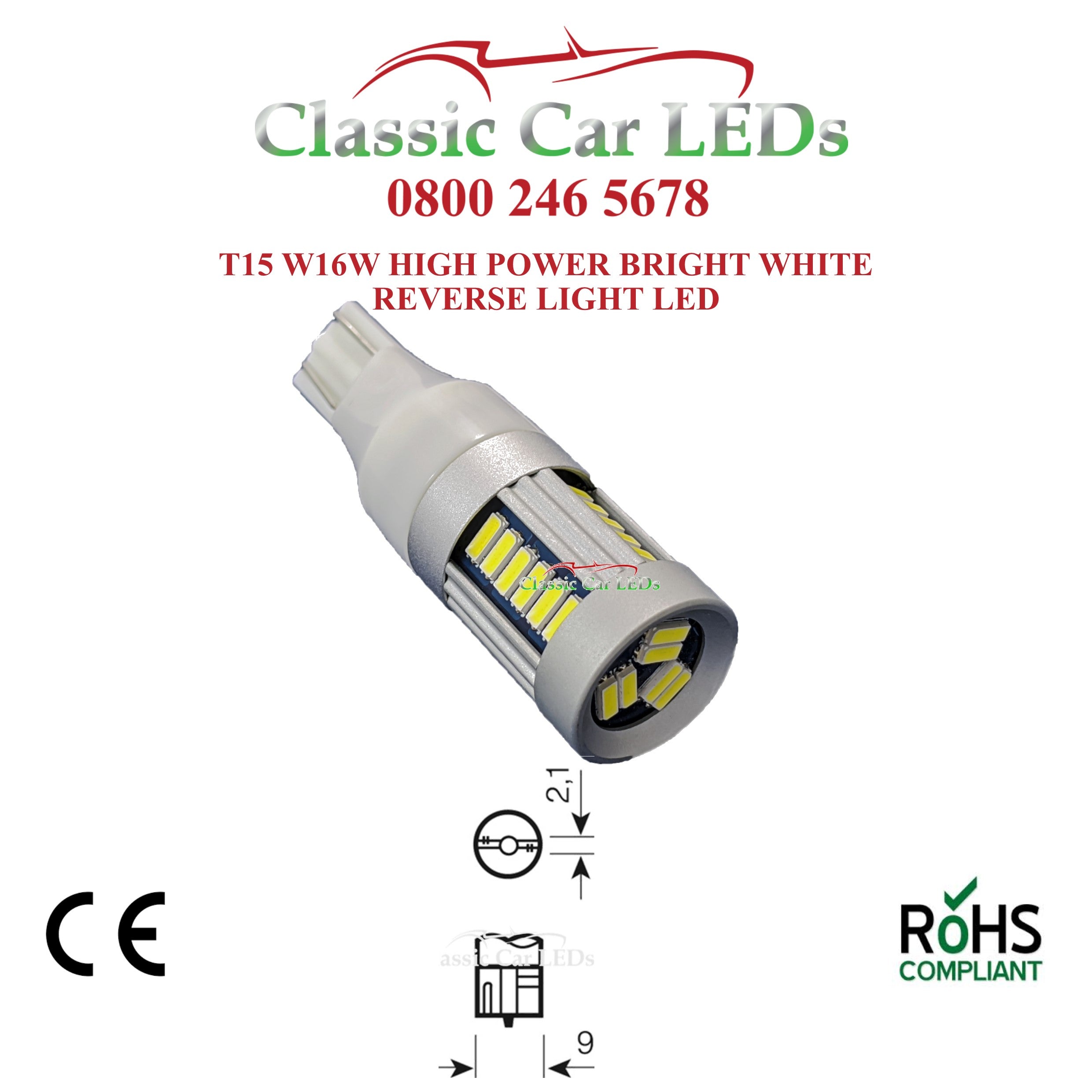 Brightest t15 store led bulb